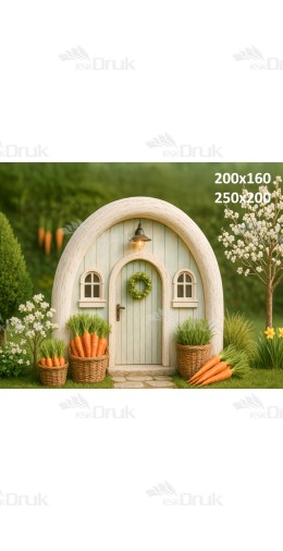 Tło fotograficzne „Królicza chatka” | E_763